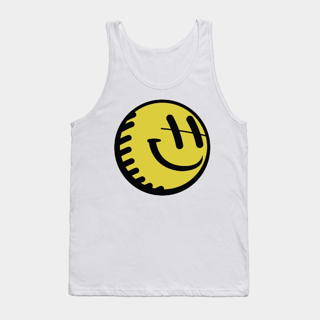 Smile face Tank Top by Jawes